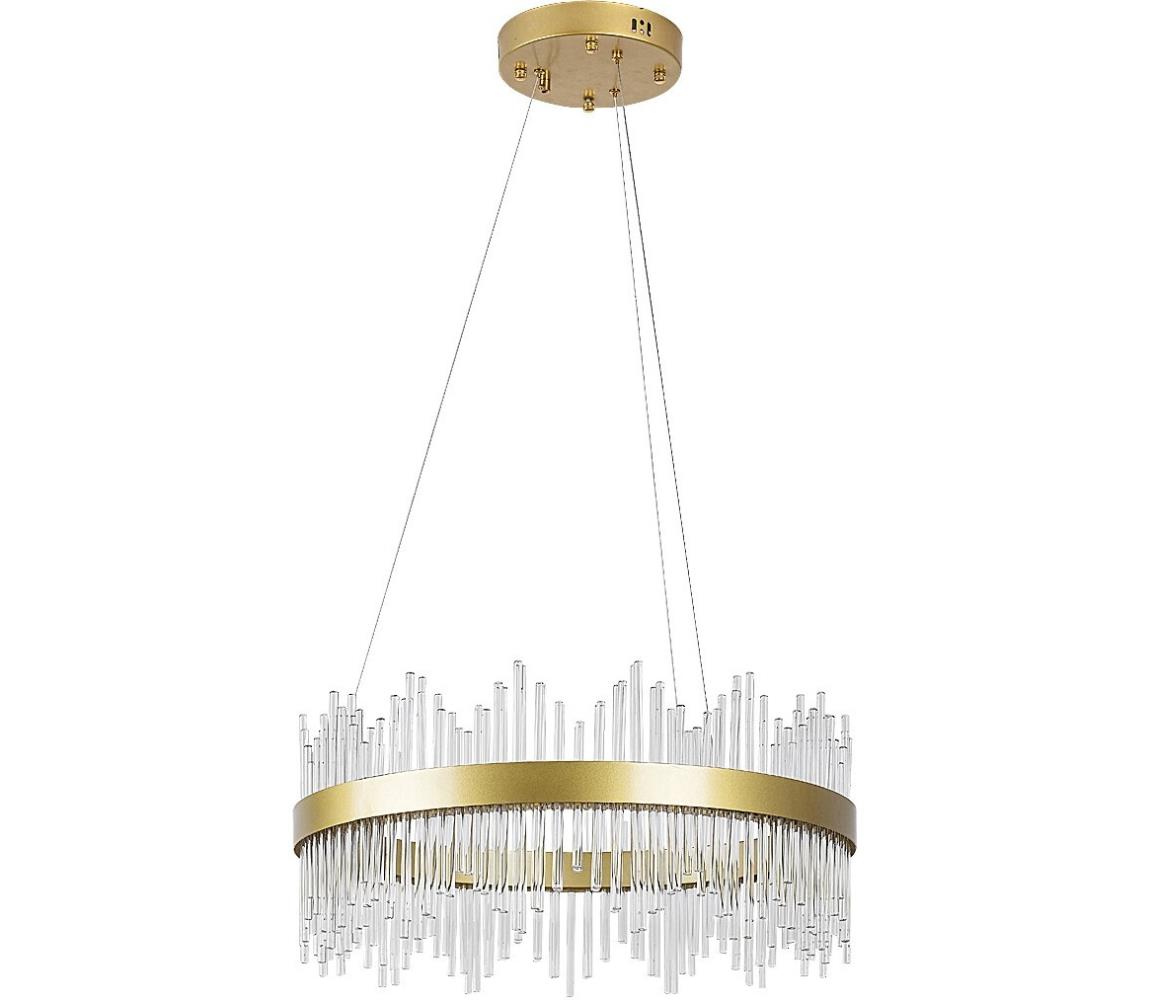 Rabalux 72227 - LED Żyrandol na lince MABEL LED/36W/230V 3000/4000/6000K złoty