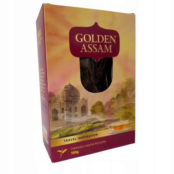 Herbata liściasta GOLDEN ASSAM czarna 100G