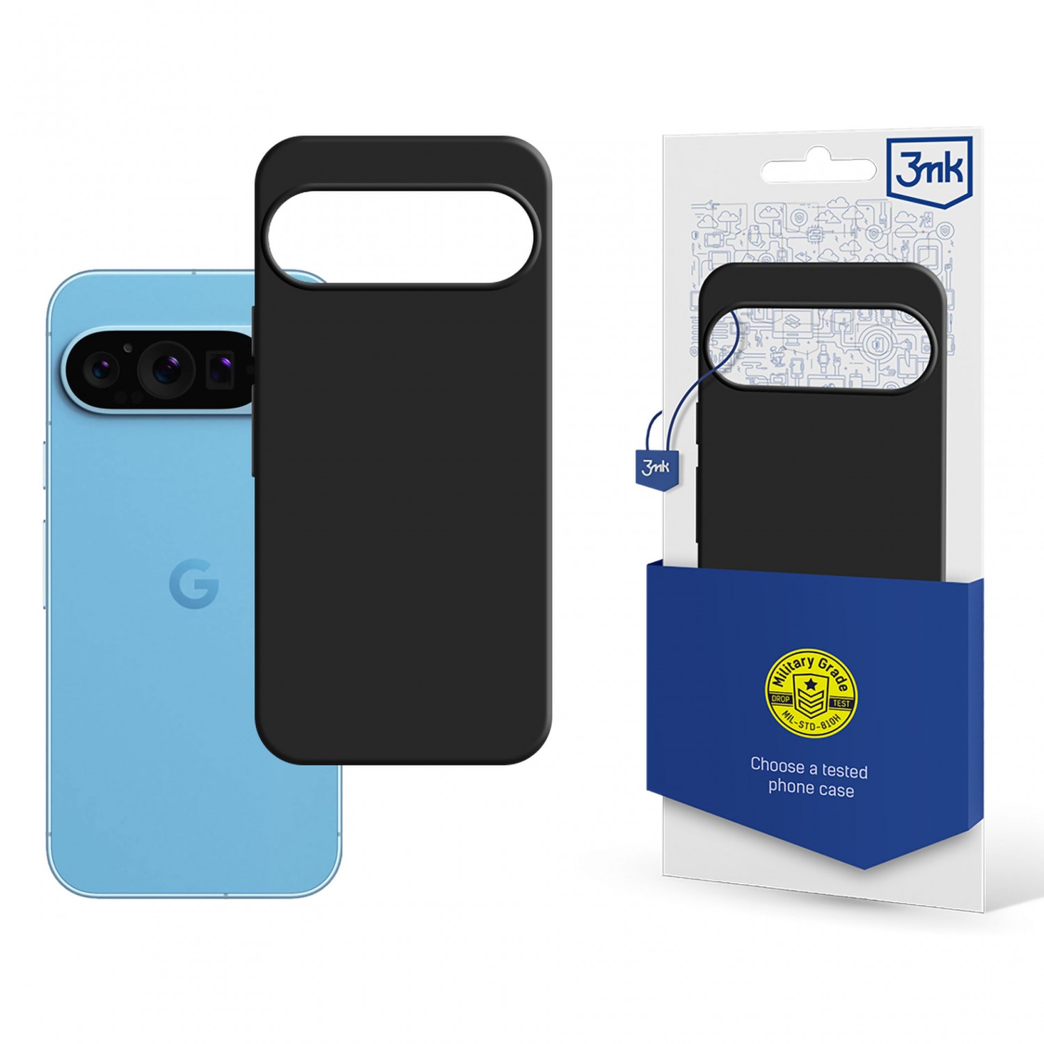 Google Pixel 9 Pro - 3mk Matt Case