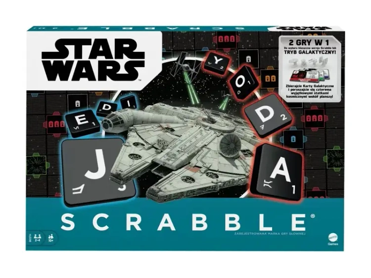 Gra Scrabble Gwiezdne wojny - Produkty Licencyjne-różne
