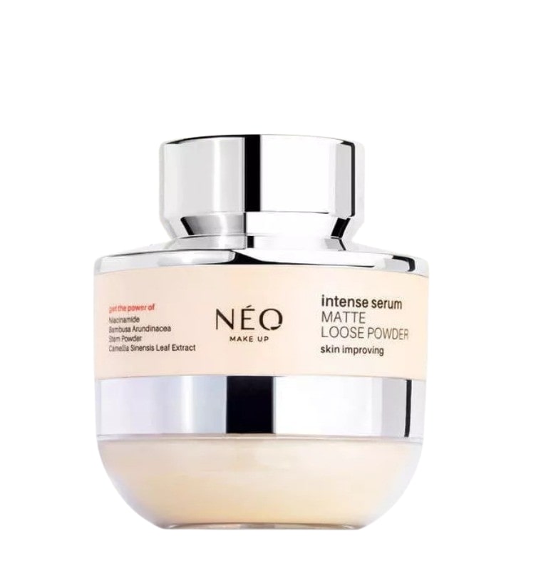 NEO MAKE UP Intense Serum Matte Loose Powder Puder sypki 10g 10 g