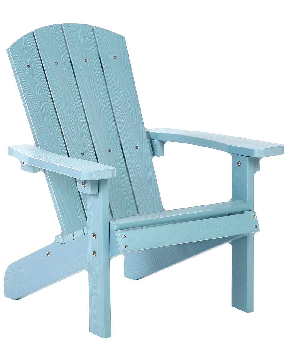 Krzesło ogrodowe dla dzieci jasnoniebieskie ADIRONDACK