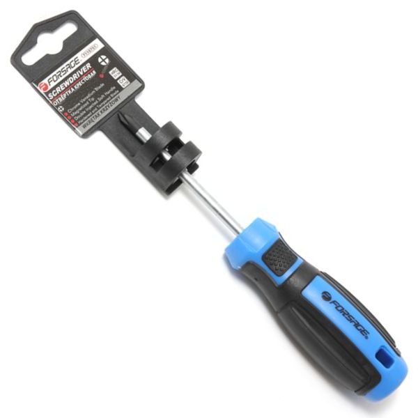 Wkrętak magnetyczny krzyżakowy krzyżak PH1x150mm stal Cr-V FORSAGE