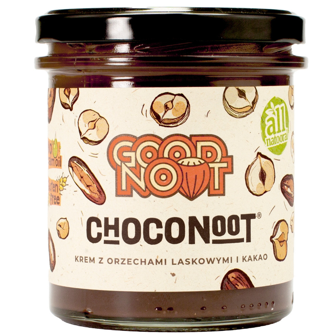 Good Noot, Choconoot®, Krem z orzechów laskowych i kakao, 350g