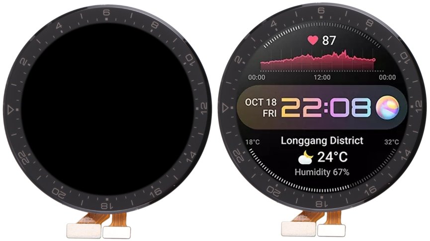 ORYGINALNY WYŚWIETLACZ DOTYK LCD HUAWEI WATCH 3 Pro 46mm