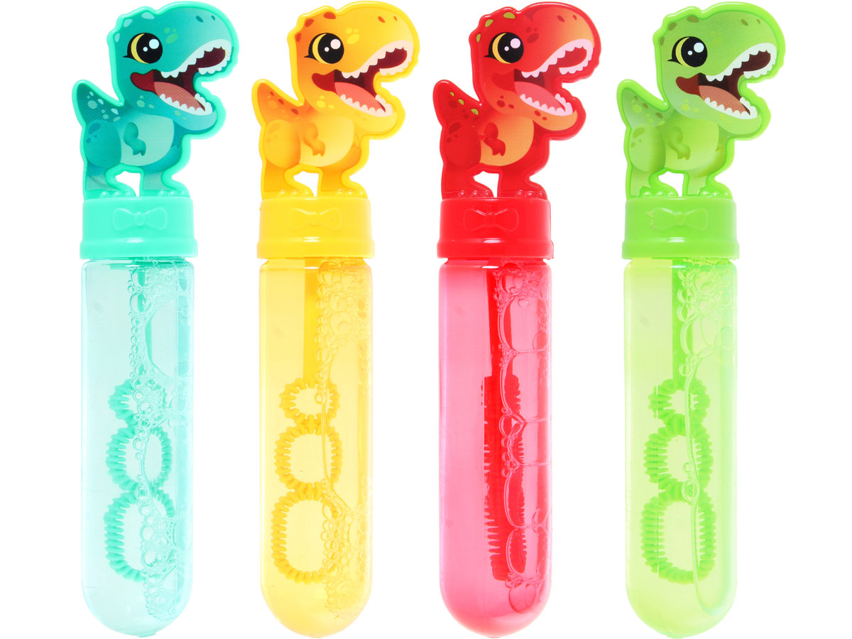 BAŃKI MYDLANE DINOZAUR DO PUSZCZANIA BANIEK 14 CM DINO Zestaw do Zabawy MIX