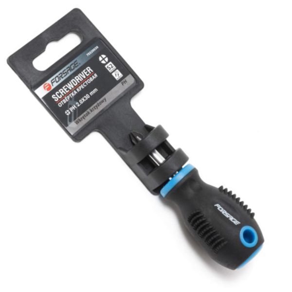 Wkrętak Śrubokręt magnetyczny krzyżakowy krzyżak PH1x0.3mm stal Cr-V FORSAGE