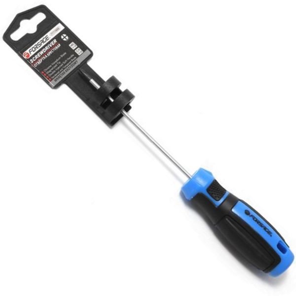 Wkrętak Śrubokręt magnetyczny krzyżakowy krzyżak PH0x75mm stal Cr-V FORSAGE