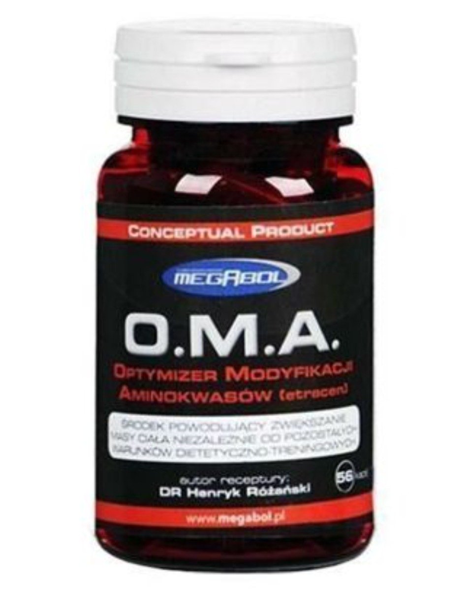 Megabol O.M.A, Suplement diety, 56 kapsułek