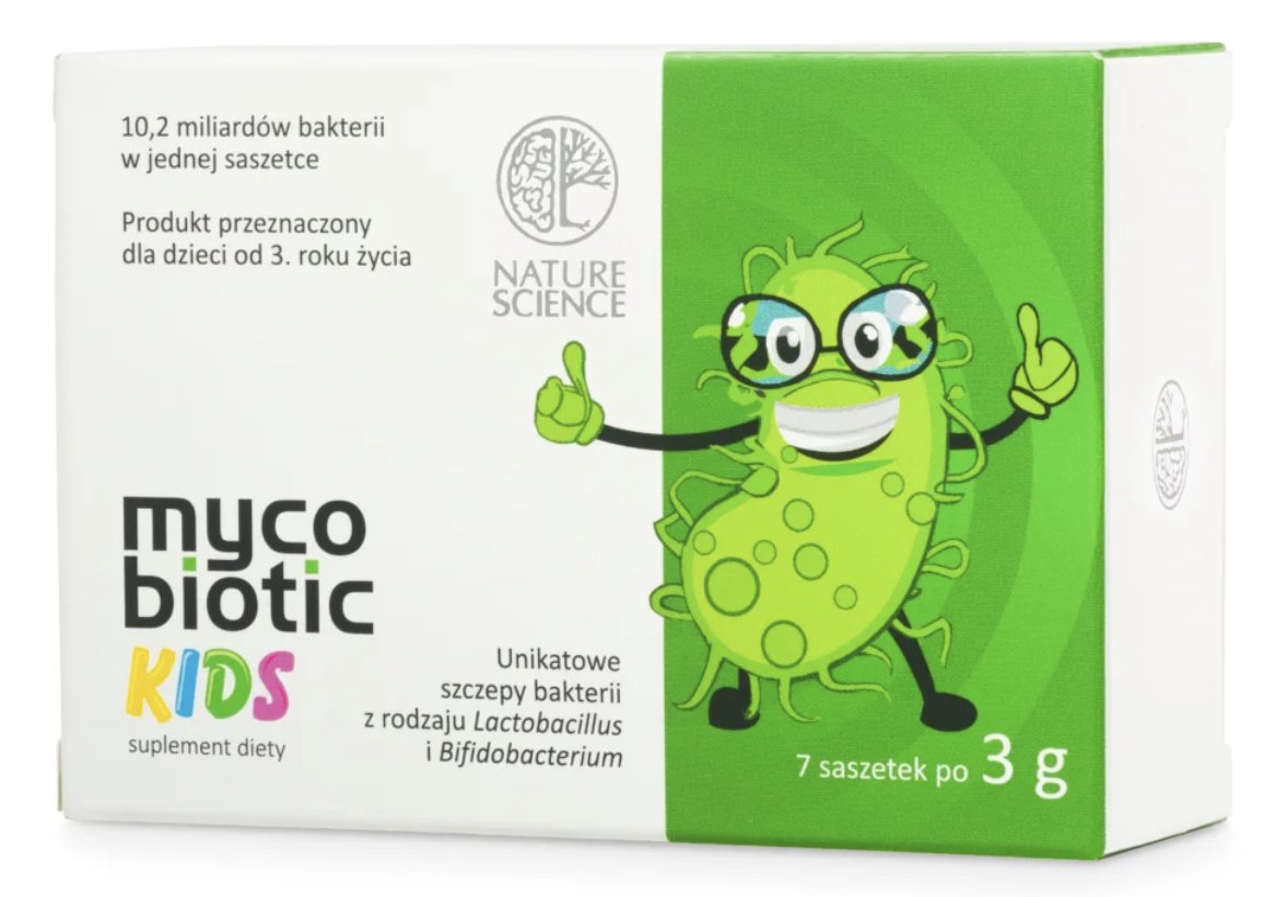 Nature Science Mycobiotic KIDS, Suplement diety, 21g