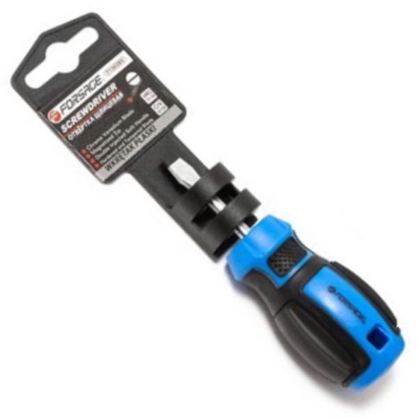Wkrętak Płaski Magnetyczny Śrubokręt Krótki SL6x38mm Forsage