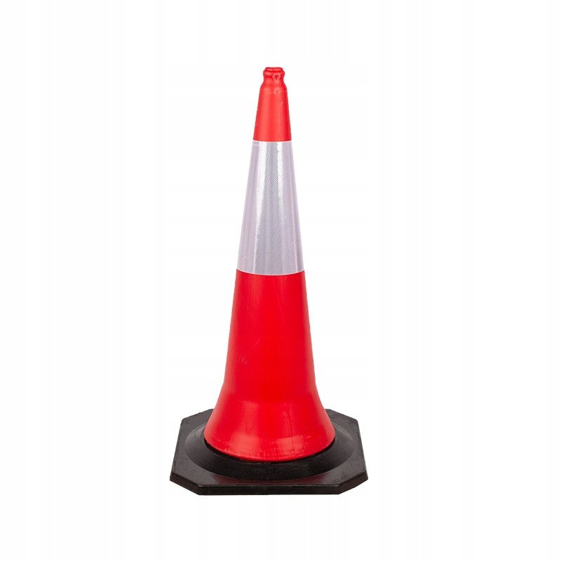 PACHOŁEK DROGOWY OSTRZEGAWCZY TWARDY ODBLASK SŁUPEK WYSOKI ODBLASKOWY 75 CM SOLIDNY