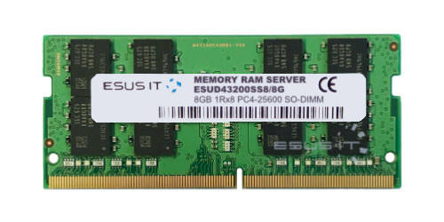 Pamięć RAM 1x 8GB ESUS IT DDR4 1Rx8 3200MHz PC4-25600 SO-DIMM ESUD43200SS8/8G