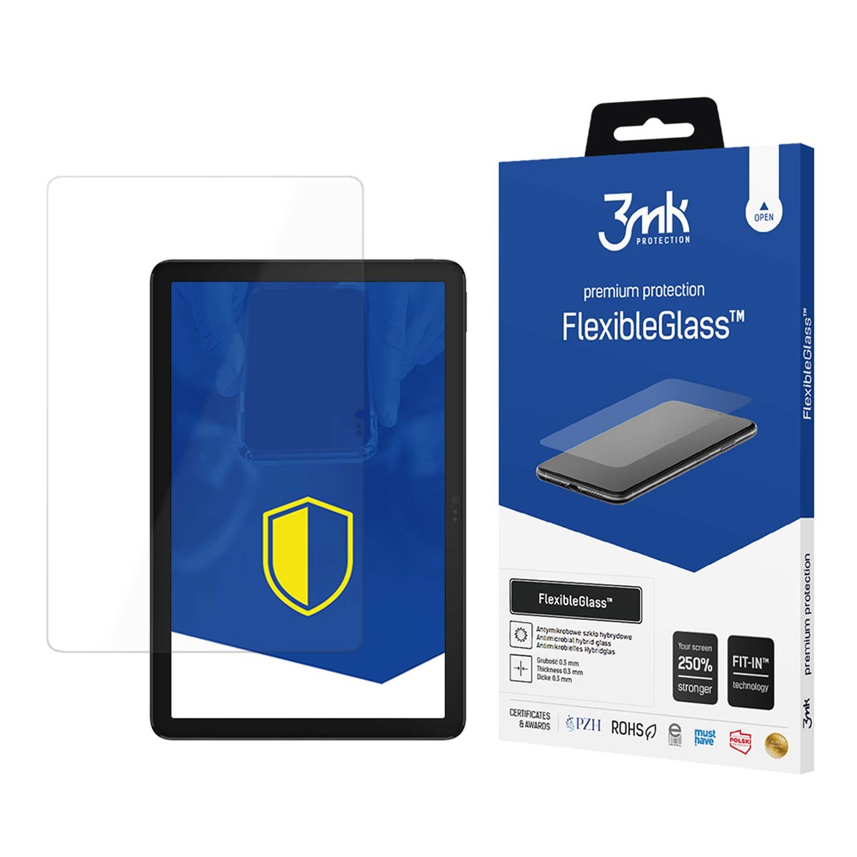 Nietłukące szkło hybrydowe na TCL NXTPAPER 11 3mk FlexibleGlass