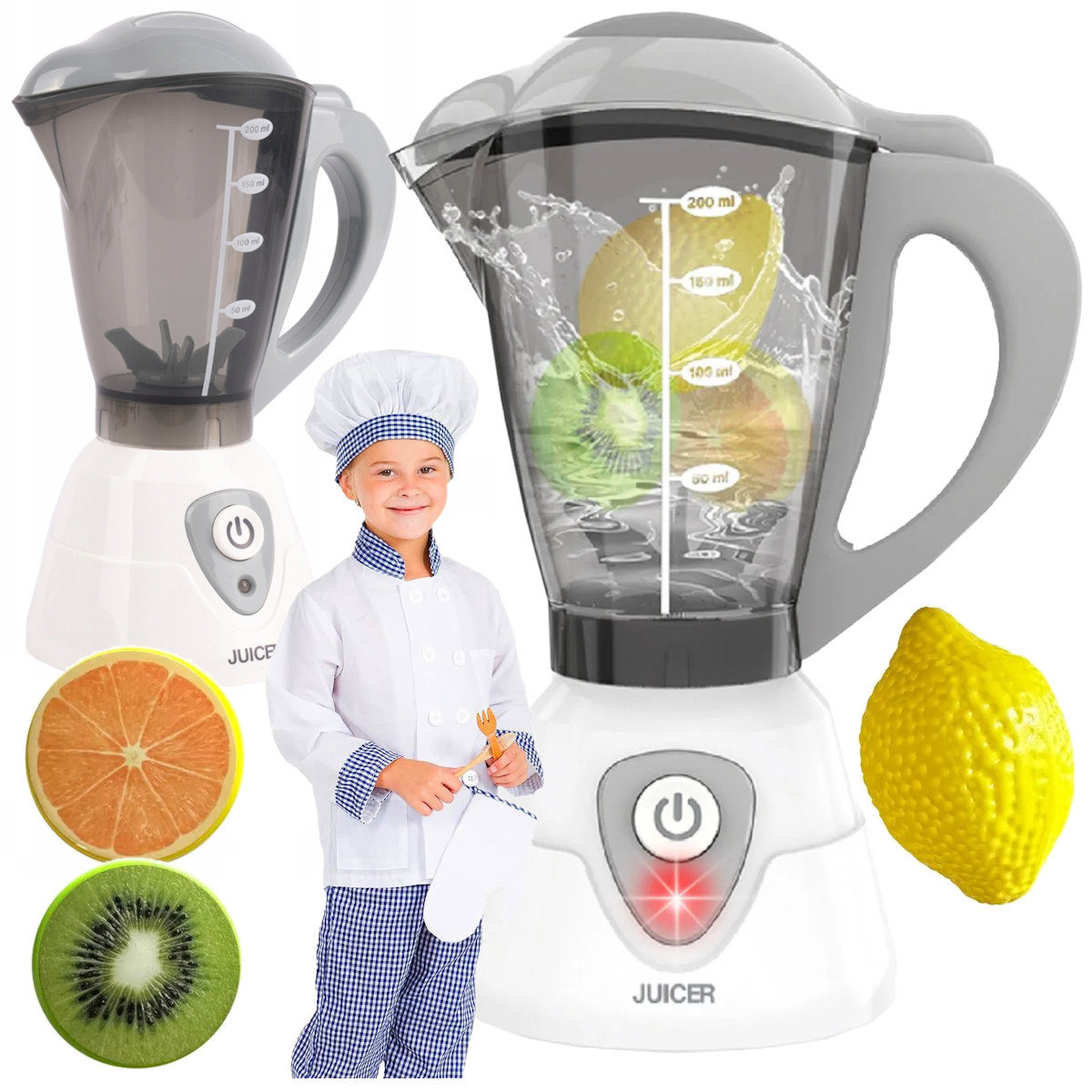 Zabawkowy Blender Kielichowy z Efektami Dźwiękowymi i Świetlnymi Z954