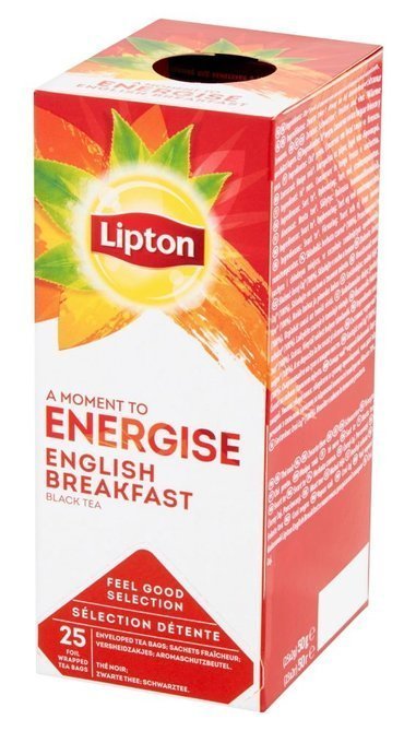 Czarna Herbata Lipton English Breakfast 25x2g
