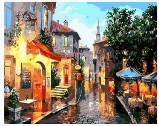 Diamentowa Mozaika Uliczka  30x40