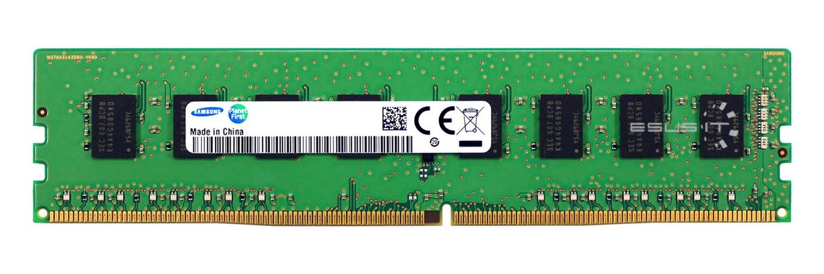 Pamięć RAM 1x 8GB Samsung DDR4 1Rx8 3200MHz PC4-25600 NON-ECC M378A1K43EB2-CWE