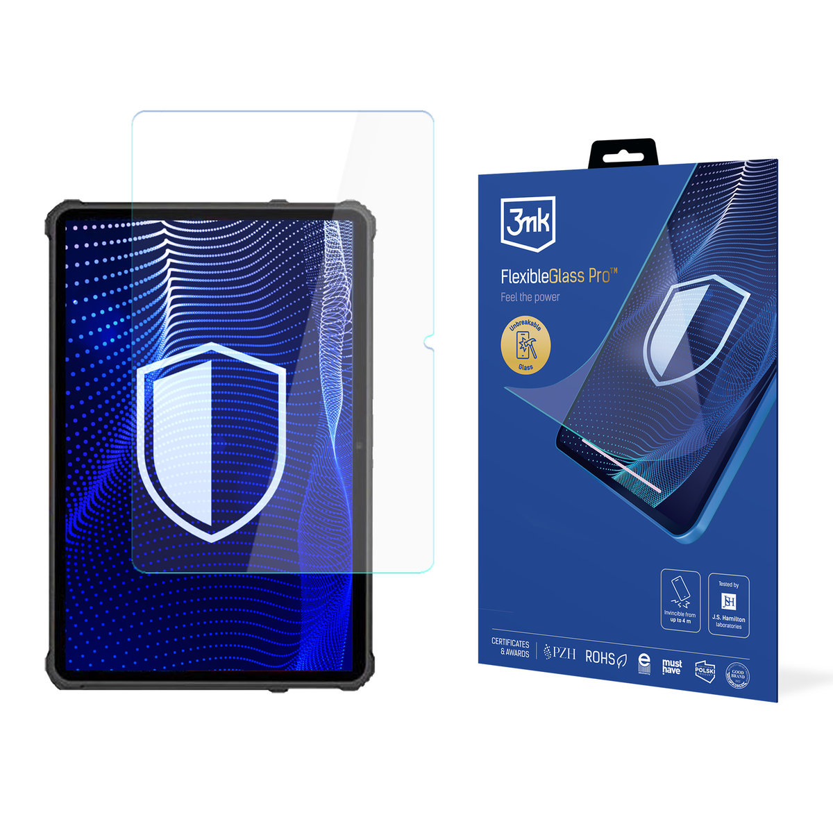 Nietłukące się szkło na ekran Oukitel RT2 - 3mk FlexibleGlass Pro