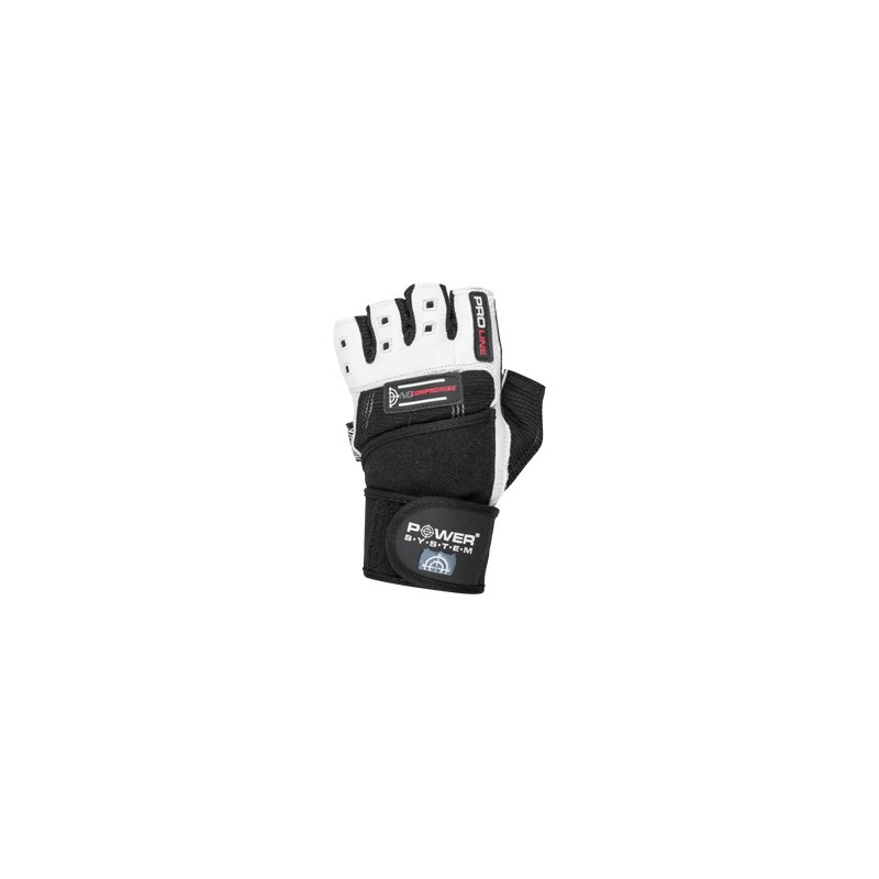 POWERSYSTEM POWER-SYSTEM RĘKAWICZKI NO COMPRO-WHITE BLACK-XS