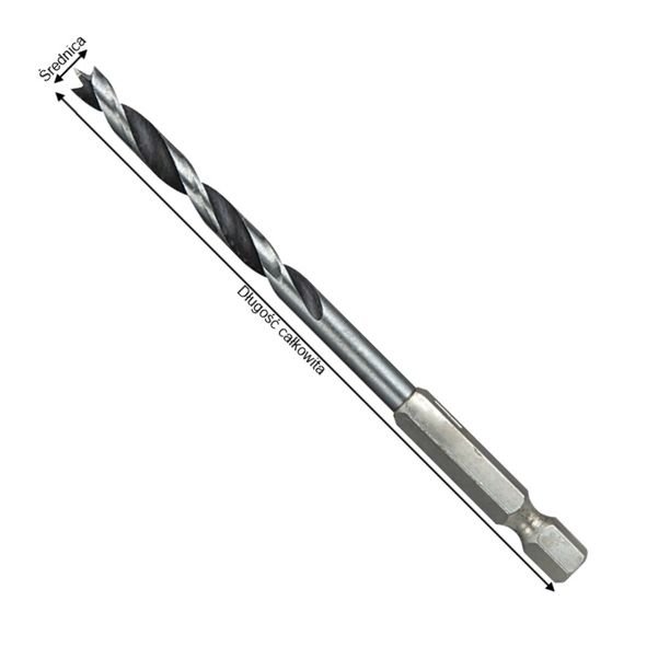 Makita WIERTŁO do drewna 1/4