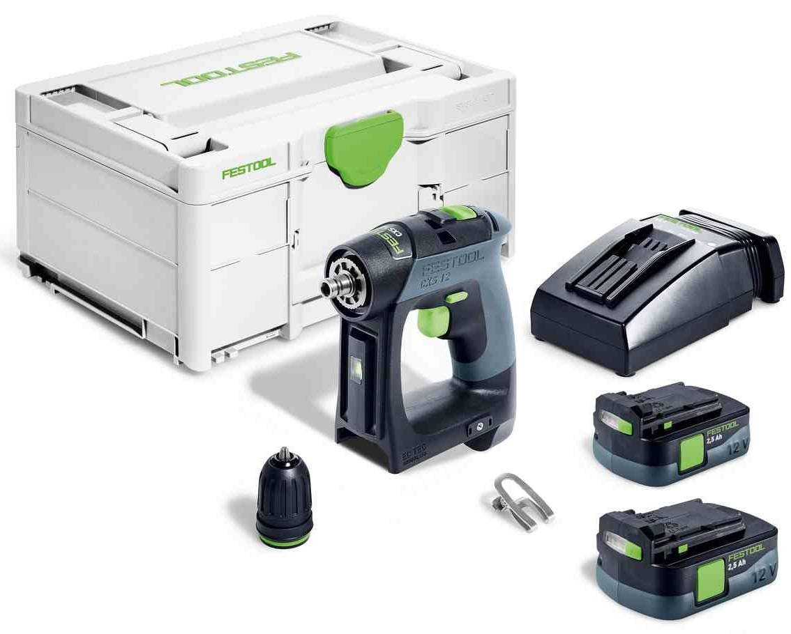 Wiertarko-wkrętarka Festool CXS 12 2.5-Plus 576864
