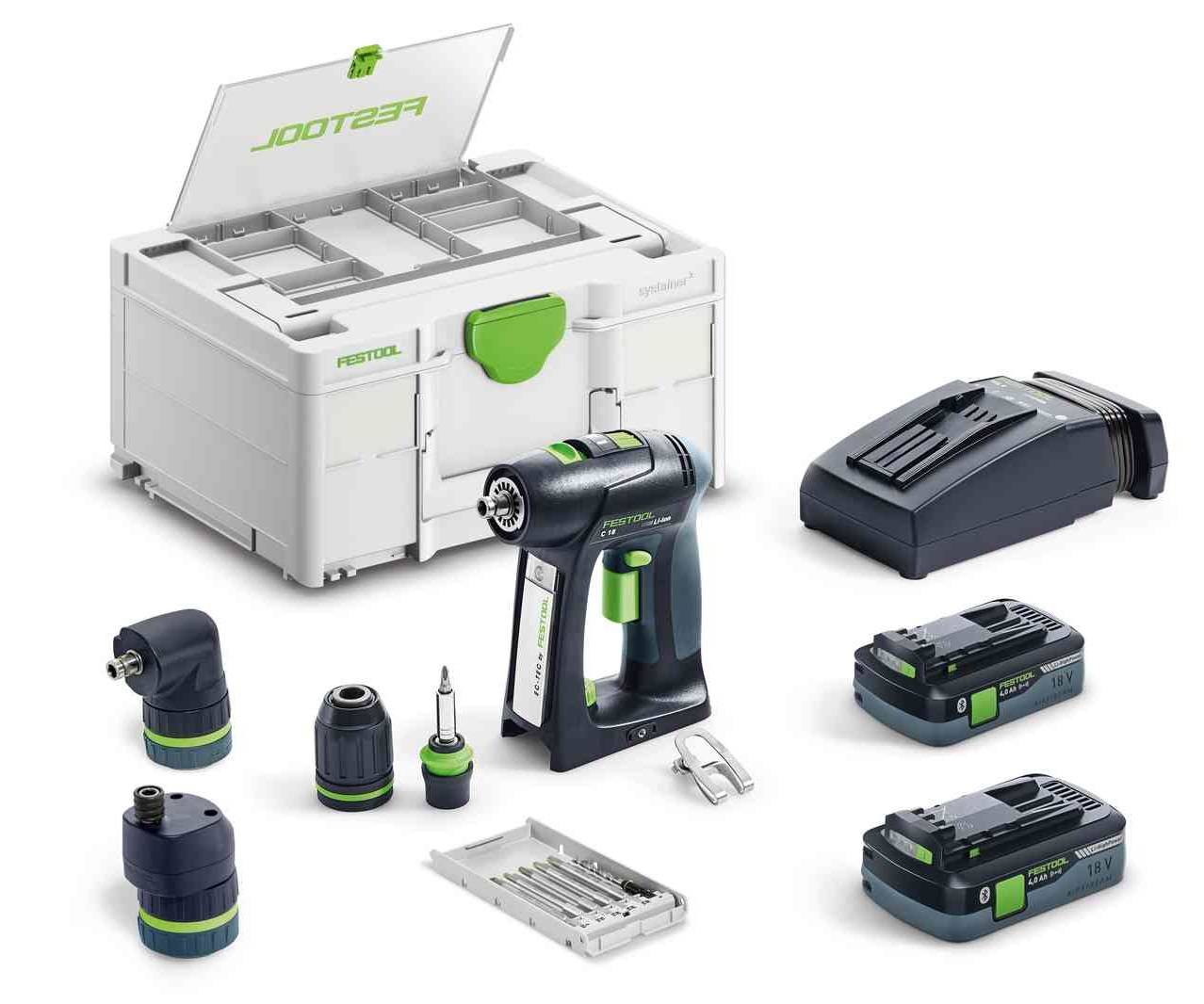 Wiertarko-wkrętarka Festool C 18 HPC 4,0 I-Set 577617