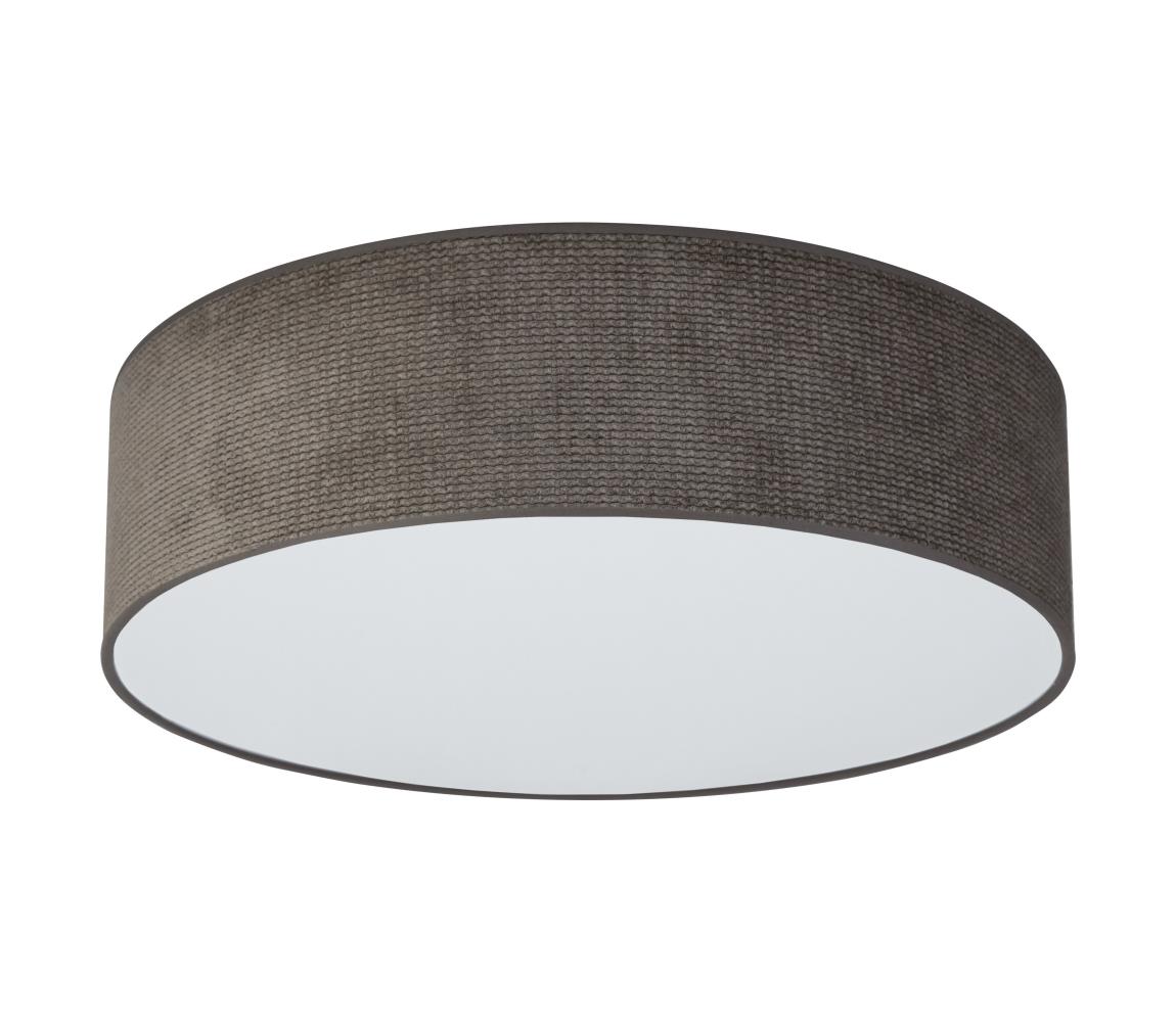Duolla - LED Plafon CORTINA LED/26W/230V śr. 45 cm 4000K brązowy