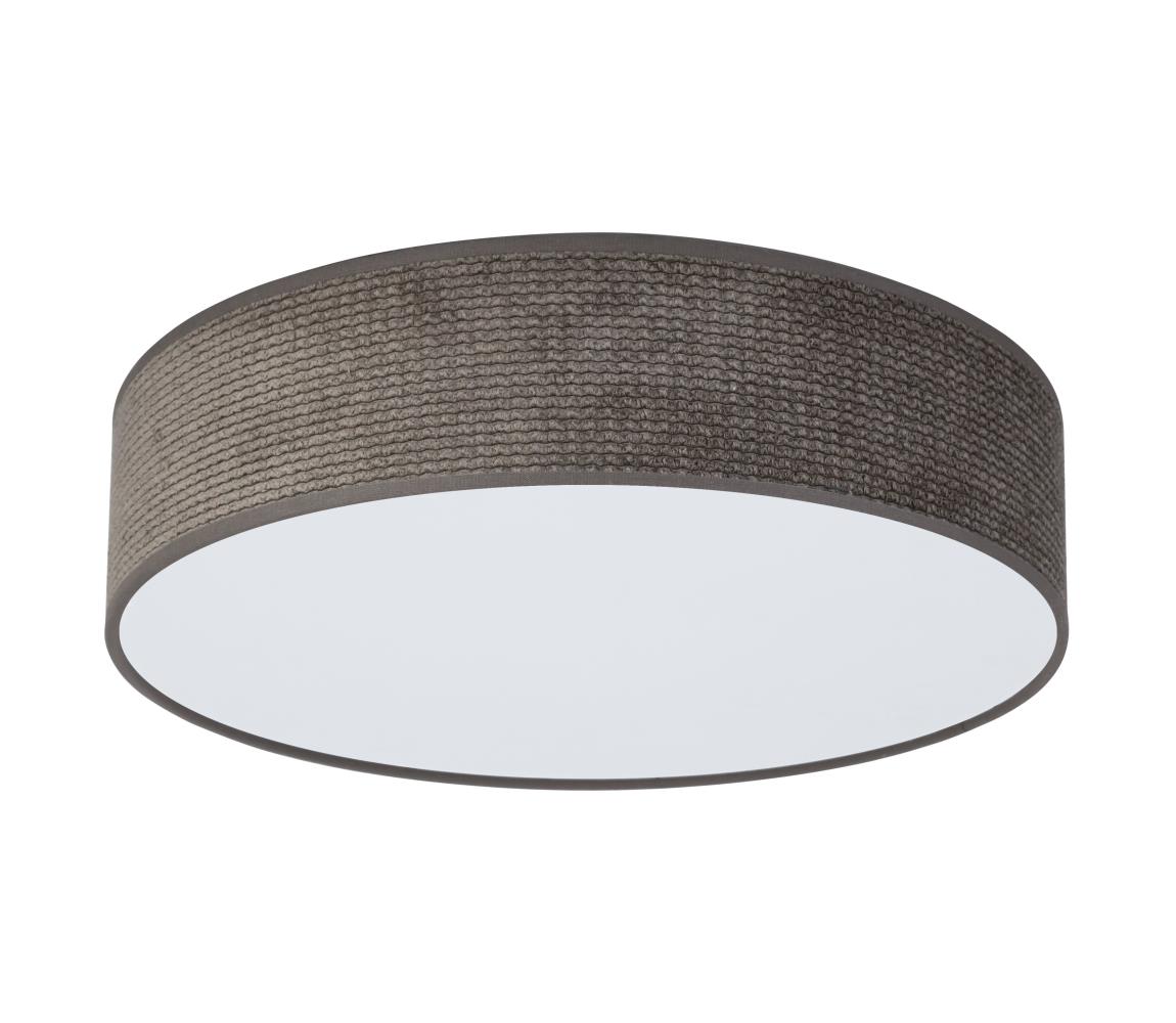 Duolla - LED Plafon CORTINA LED/26W/230V śr. 30 cm 4000K brązowy