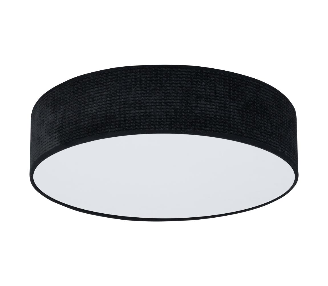 Duolla - LED Plafon CORTINA LED/26W/230V śr. 30 cm 4000K czarny