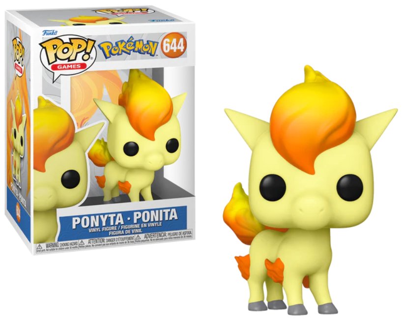 funko pop! pokemon figurka gaming 644 ponyta