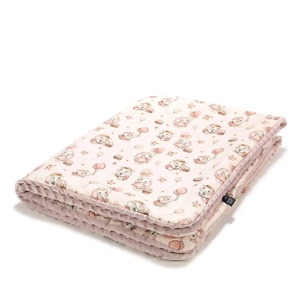 LA MILLOU CIEPŁY KOCYK MINKY - M - ROSSIE BY MAJA HYŻY - SMOKE ROSE