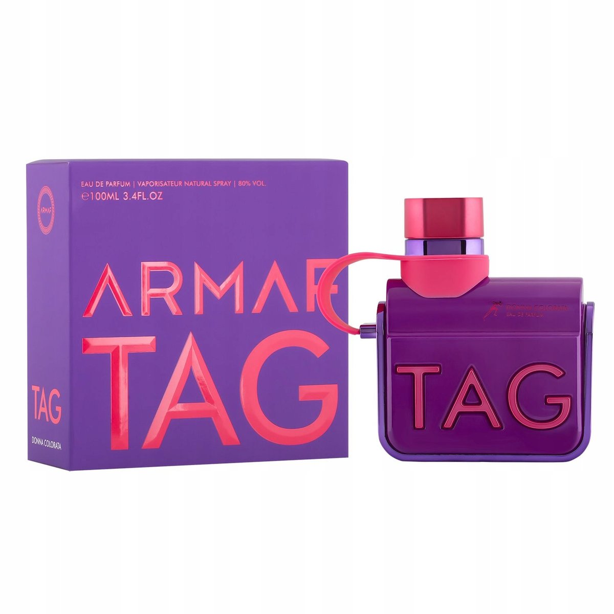 Armaf, Tag Her Donna Colorata, Woda perfumowana, 100ml