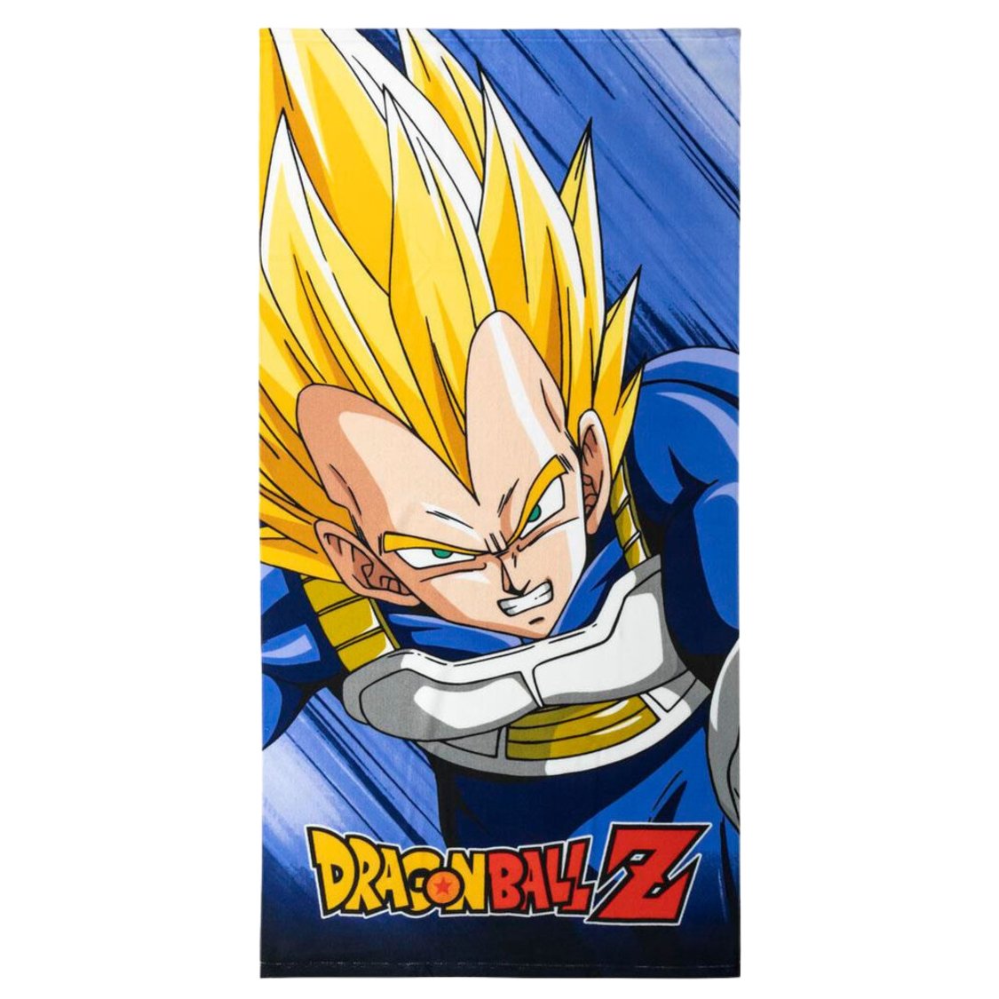 Ręcznik Plażowy z mikrofibry Dragon Ball Z Vegeta Super Saiyan 70x140 cm