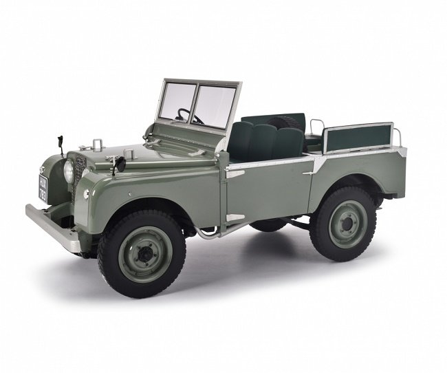Schuco Land Rover 80 Open Light Green 1:12 450046800