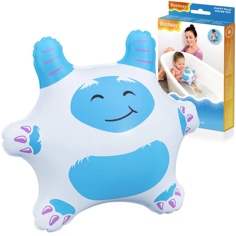 Dmuchany Yeti do basenu, zabawka do kąpieli dla dzieci