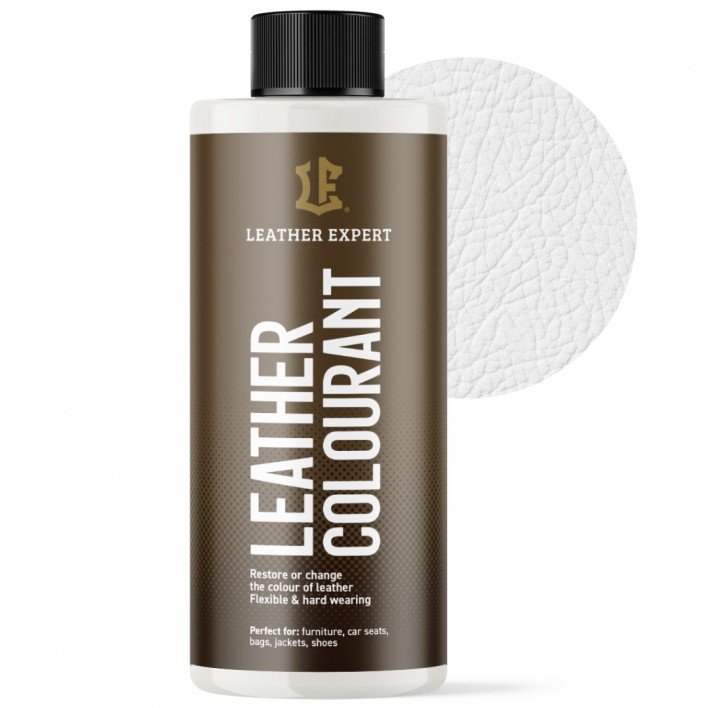LEATHER EXPERT COLOURANT - WHITE FARBA DO SKÓRY NATURALNEJ I DO EKOSKÓRY 500 ML LE-06-500C002