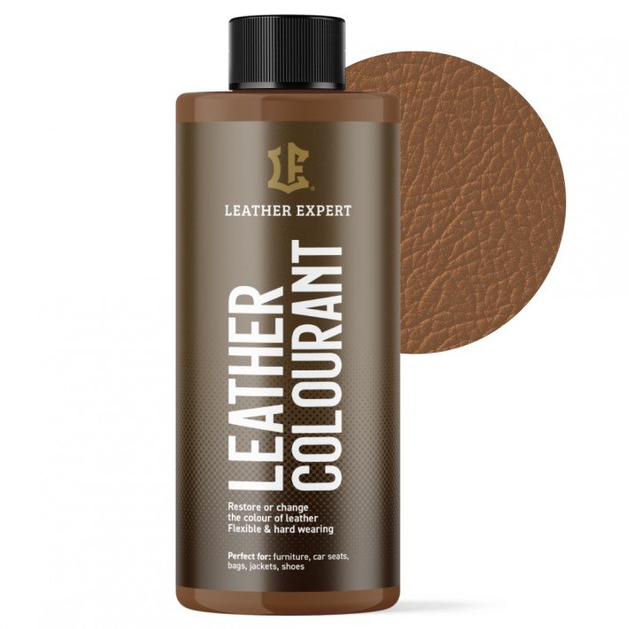 LEATHER EXPERT COLOURANT - BROWN FARBA DO SKÓRY NATURALNEJ I DO EKOSKÓRY 500 ML LE-06-500C310