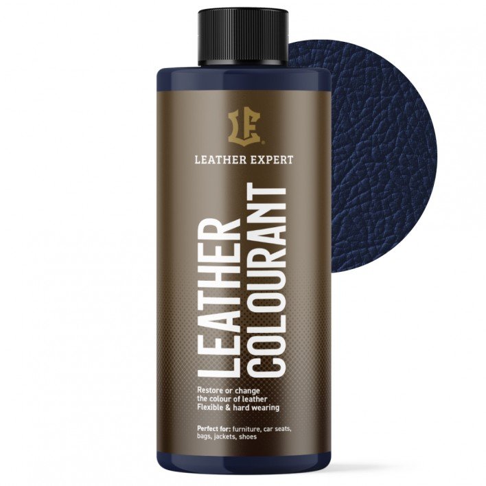 LEATHER EXPERT COLOURANT - DARK BLUE FARBA DO SKÓRY NATURALNEJ I DO EKOSKÓRY 500 ML LE-06-500C704