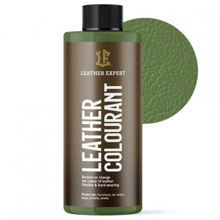 LEATHER EXPERT COLOURANT - GREEN FARBA DO SKÓRY NATURALNEJ I DO EKOSKÓRY 500 ML LE-06-500C601