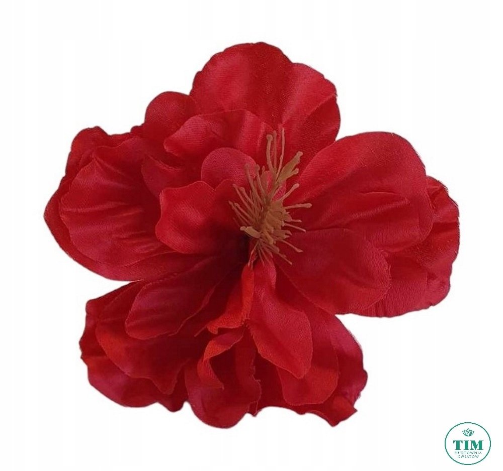 HIBISKUS WYROBOWY KOLOR 14 CZERWONY 24 SZT