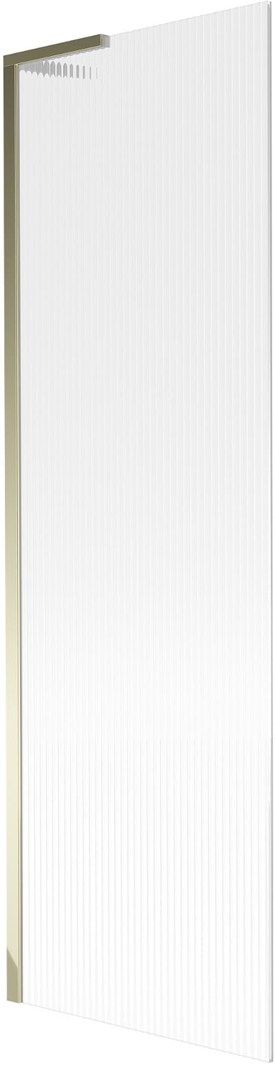 Mexen Next L parawan nawannowy 1-skrzydłowy 60 x 150 cm, prążki, złoty - 895-060-000-03-09-50