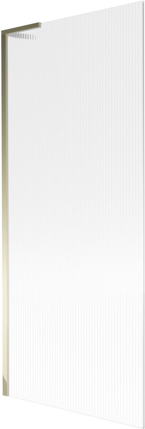 Mexen Next L parawan nawannowy 1-skrzydłowy 80 x 150 cm, prążki, złoty - 895-080-000-03-09-50