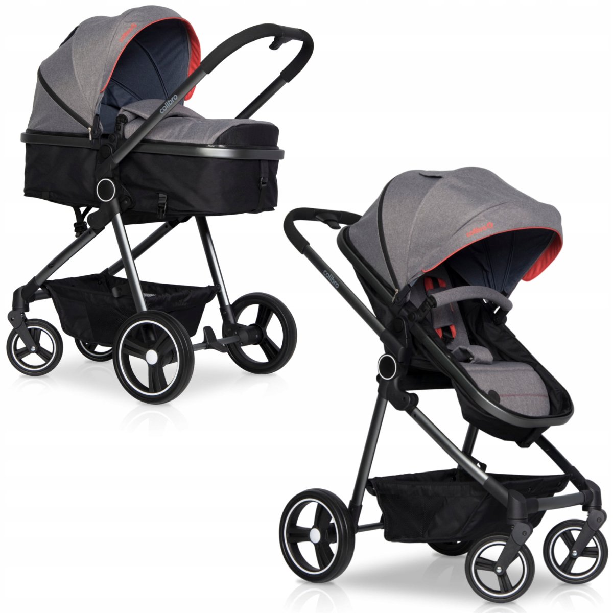 Colibro, Onemax, Wózek dziecięcy z materacem i pokrowcem, 7,5 kg, 2w1