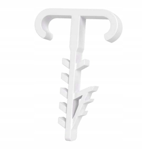 Podwójny Uchwyty Szybkiego Montażu do Przewodów Płaskich YDYp 2x2,5 i 3x1,0