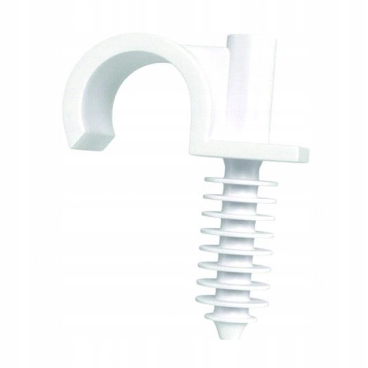 Uchwyt typu RING do rury PCV PESCHEL Ø16mm Zestaw Uchwytów 50 sztuk