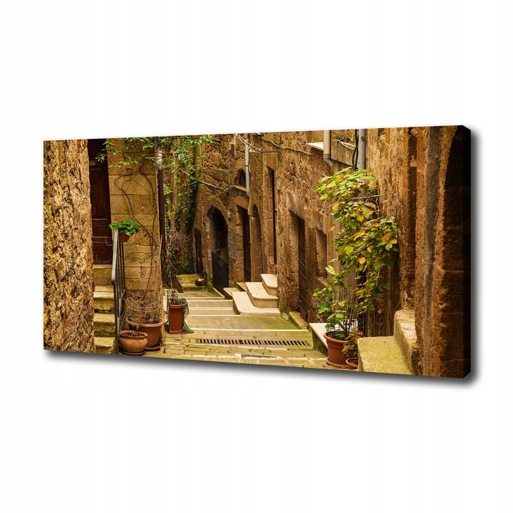 Foto obraz na płótnie CANVAS Włoskie uliczki 100x50 cm