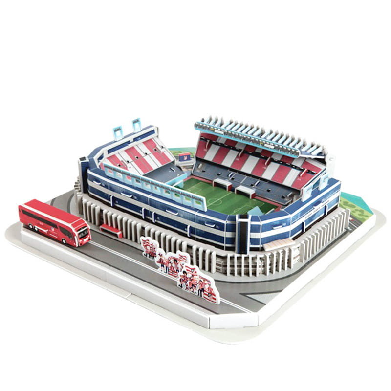 Stadion piłkarski - VINCENTE CALDERON  - Atlectico Madryt FC - Puzzle 3D 156 elementów