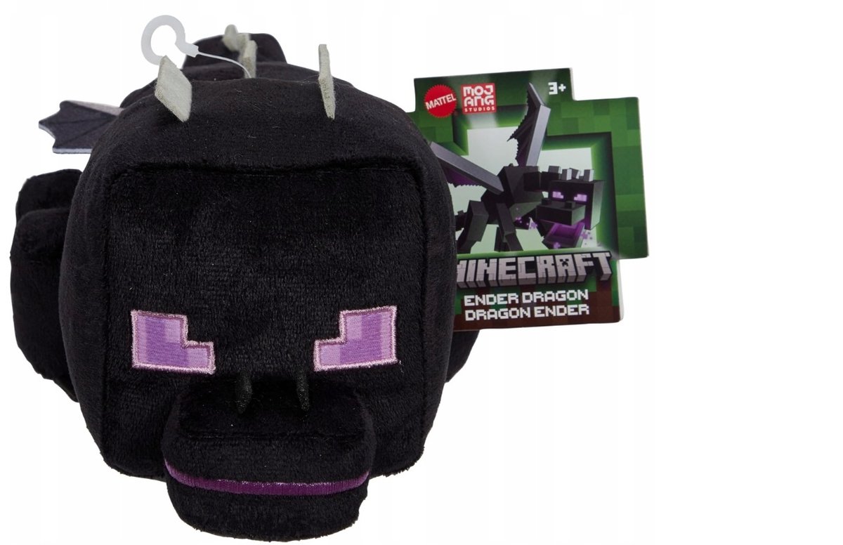 MINECRAFT MASKOTKA SMOK ENDU HWH32 MATTEL LICENCJA PLUSZAK