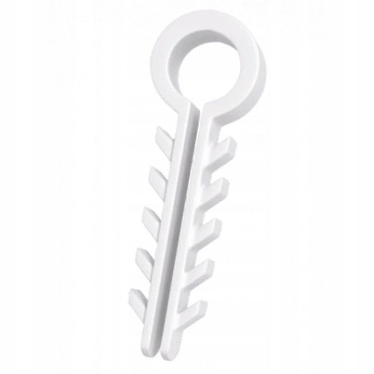 Uchwyt do Kabli Przewodów Okrągłych Szybkiego Montażu Zestaw 100 sztuk